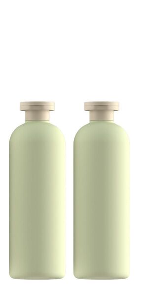 TraEn230 詰め替えボトル シャンプーボトル 旅行用 トリートメント 容器 2本セット 400ml 大容量 持ち運びl