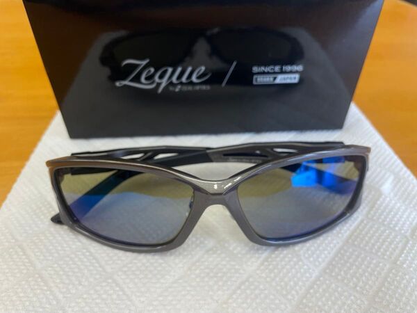 Zeque ゼクー STELTH ステルス サングラス ブルーミラー 美品