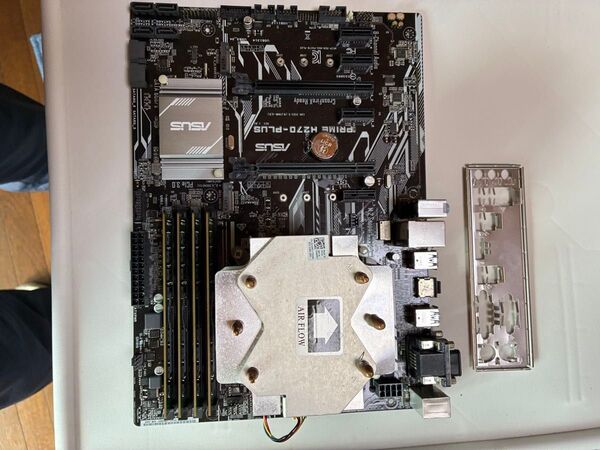 ASUS PRIME H270-PLUS、core i7 6700 、DDR4 2133 32GB、ファン、パネル セット
