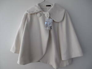 ** new goods unused PEACH JOHN Peach John maternity 2WAYtopa- coat eggshell white maternity S