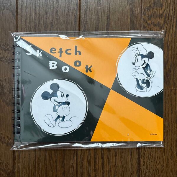 ミッキー&ミニー スケッチブック 未使用