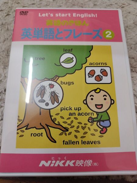 English! 英語のきほん 英単語とフレーズ2 DVD Nikk ニック 知育 小学 中学受験 英会話 教養