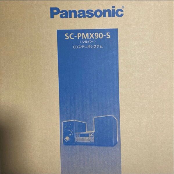 Panasonic /パナソニックCDステレオシステム SC-PMX90-S シルバー