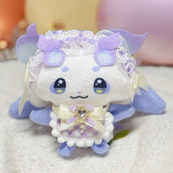 にじぱぺっと ぬい服 ヘッドドレス スタイ 10cm ぬい