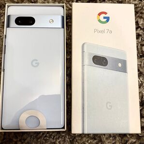 新品 未使用品 pixel7a 128GB simフリー Google ピクセル ブルー sea