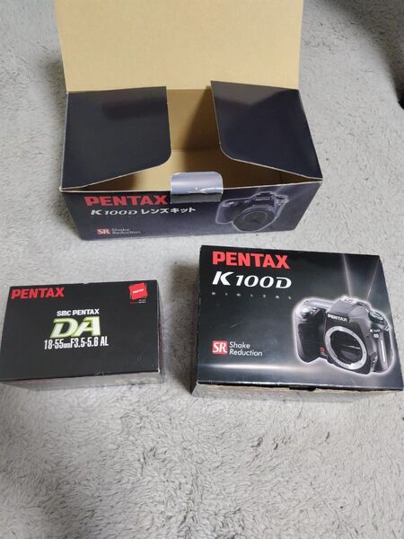 PENTAX K100D レンズキット 一眼レフカメラ