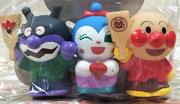 それいけ!アンパンマン 正月 指人形
