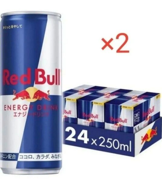 レッドブル・エナジードリンク 250ml 缶 × 48