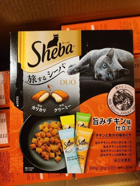 【シーバデュオ 8箱セット】未開封 シーバ DUO 猫用 おやつ 総合栄養食
