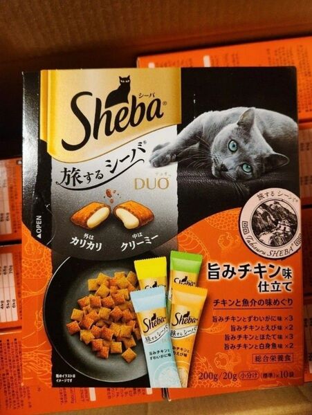 【シーバデュオ 8箱セット】未開封 シーバ DUO 猫用 おやつ 総合栄養食