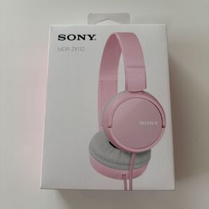 SONY MDR-ZX110 ピンク ヘッドホン 未使用