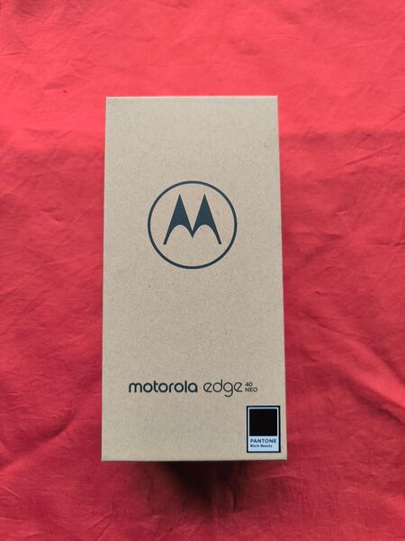 新品未開封 motorola edge40 neo ブラック SIMフリー