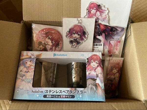 未使用 宝鐘マリン hololive×GiGO コラボ セット