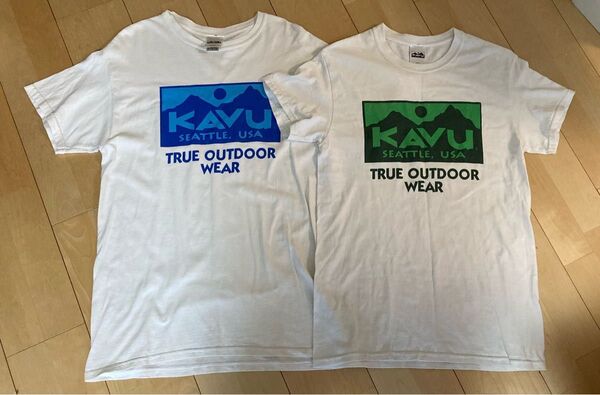 カブー kavu アウトドア Tシャツ S Mサイズ セット 使用感あり