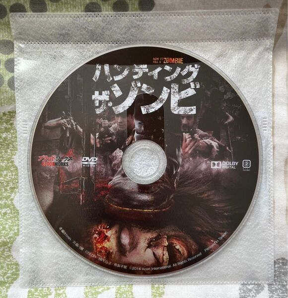 ハンティング・ザ・ゾンビ DVD盤のみ 廃盤 入手困難品 美品