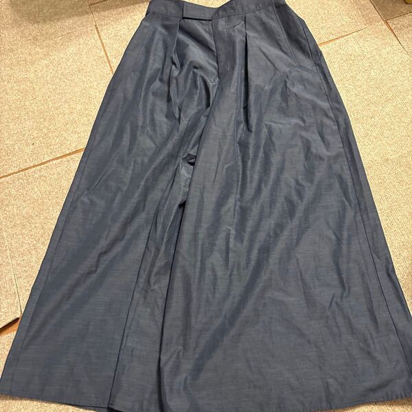 BEAMS HEART ブロードワイドパンツ ガウチョパンツ M