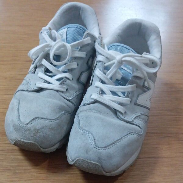 お値下げ☆New Balance スニーカー ライトブルー 23.5cm