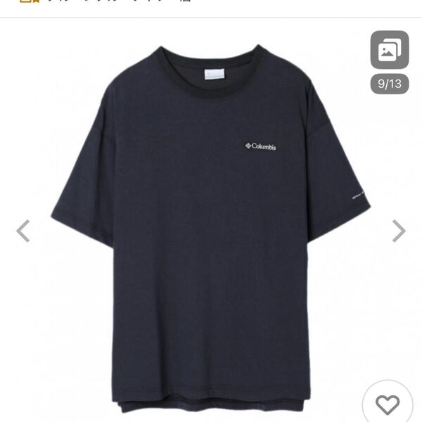 コロンビアコールド ベイ ダッシュ ショートスリーブティー ブラック M