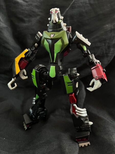 【レア】TA-08 ロックダウン アニメイテッド トランスフォーマー