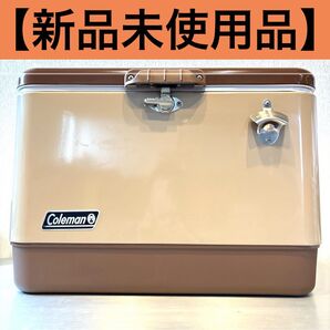 【新品未使用】Coleman コールマン 54QTスチールベルトクーラー