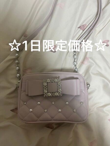 ノエミー ショルダー バッグ ピンク