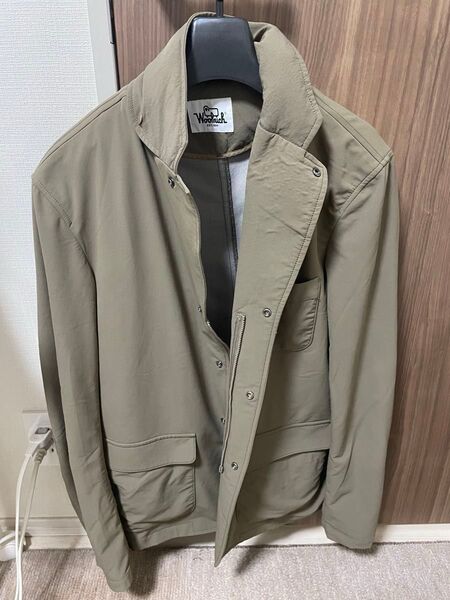 Woolrich カーキ ブルゾン ジャケット ストレッチ サンプル品 コート