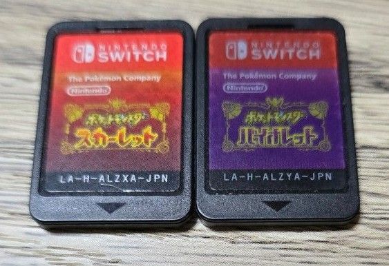 Nintendo Switch ソフト ポケットモンスタースカーレット・バイオレット ジャンク