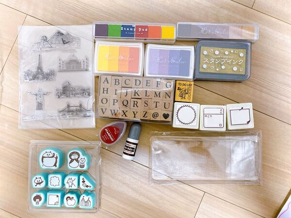 手帳 スタンプ インク 浸透印 セット Mizutama LOFT購入