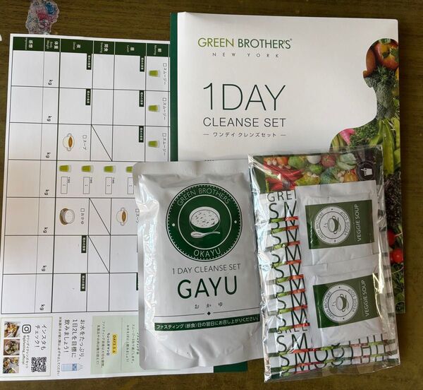 ワンデイクレンズセット 1day GBファスティングセット GB1DAYクレンズ