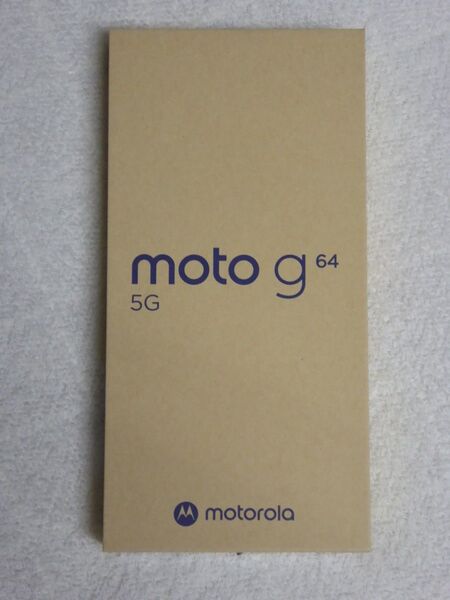 【新品未開封】Motorola モトローラ moto g64 5G スペースブラック 8GB/128GB SIMフリー