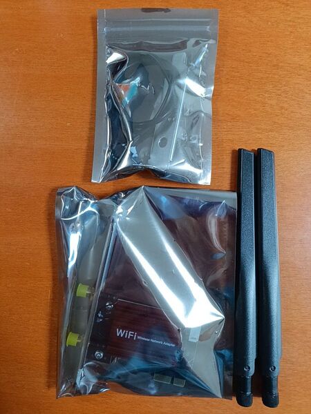 PCI Express x1 Wi-Fiカード Bluetooth対応