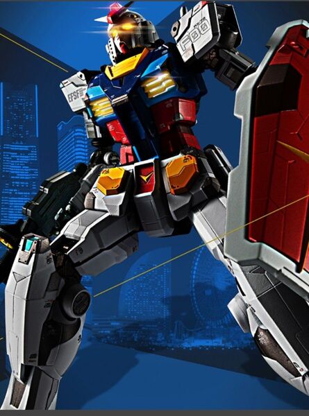 超合金×GUNDAM FACTORY YOKOHAMA RX-78F00 GUNDAM 新品・輸送箱未開封 エアーマット梱包