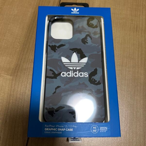 adidas iPhone12/12Pro用スマホケース 新品未開封