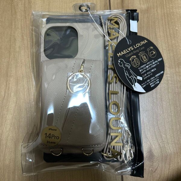 MAELYS LOUNA iPhone14Pro ケース ベージュ 未使用