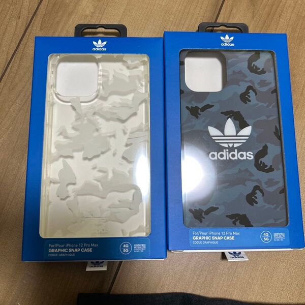 adidas iPhone12ProMax用ケース 2個セット 未使用