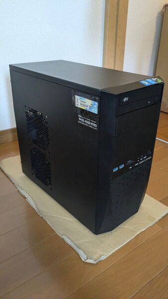 すぐ使えるガレリアゲーミングPC/GTX1070/ メモリ16GB/ケース割れあり