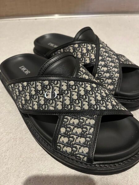 【美品】DIOR メンズ サンダル オブリーク サイズ40