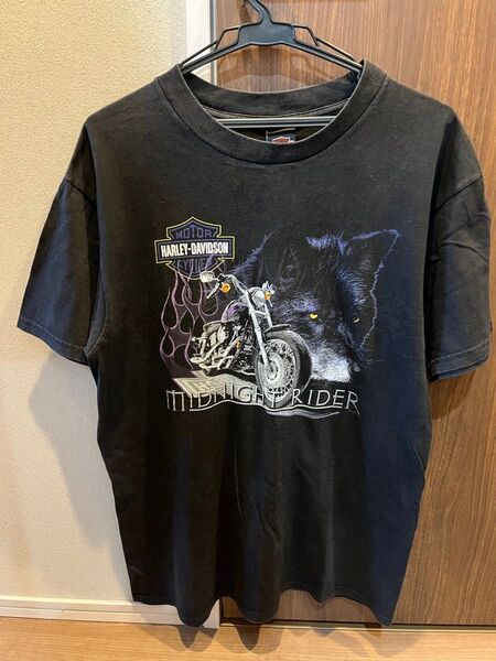 90s Harley-Davidson T-shirt L USA製