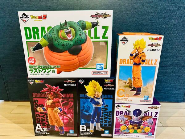 一番くじ ドラゴンボール VSオムニバスCROSS A賞、B賞、C賞、E賞、ラストワン賞 下位賞コンプセット