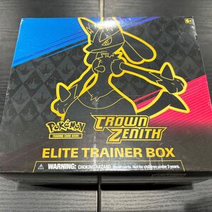ポケモン クラウンゼニス エリートトレーナーボックス 新品未開封