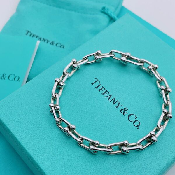 Tiffany & Co. ブレスレット ハードウェア スモールリンク シルバー ☆Yahoo!フリマ出品☆