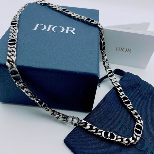Christian Dior アイコン ネックレス チェーン 喜平 CD ロゴ ☆Yahoo!フリマ出品☆