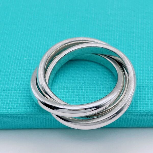 Tiffany & Co. リング トリニティ 3連 指輪 シルバー925 ☆Yahoo!フリマ出品☆