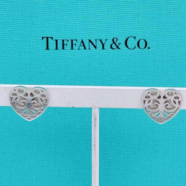 Tiffany & Co. 廃盤 ピアス エンチャント ハート シルバー925 ☆Yahoo!フリマ出品☆