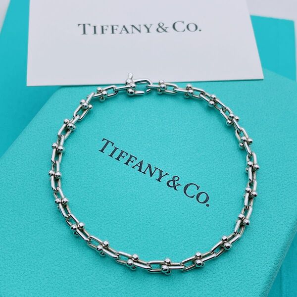 Tiffany & Co. ブレスレット ハードウェア マイクロリンク チェーン ☆Yahoo!フリマ出品☆ ティファニー