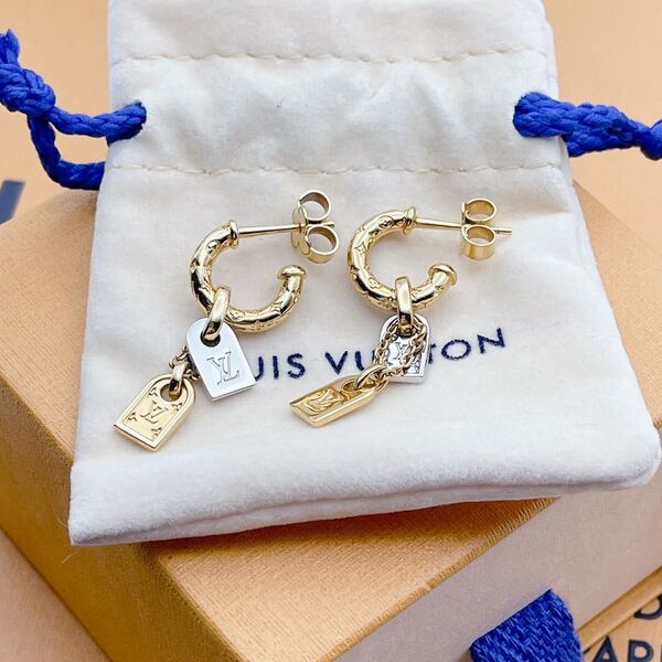 LOUIS VUITTON ピアス ブックルドレイユ ナノグラム プラネット ☆Yahoo!フリマ出品☆