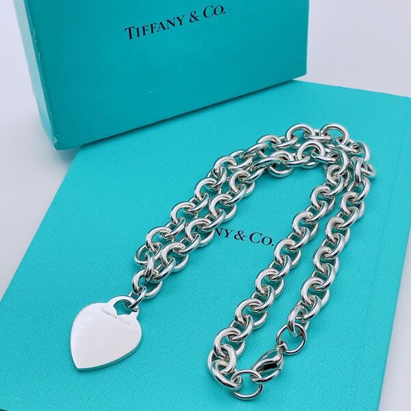 Tiffany & Co. チョーカー ネックレス ハートタグ シルバー925 ☆Yahoo!フリマ出品☆
