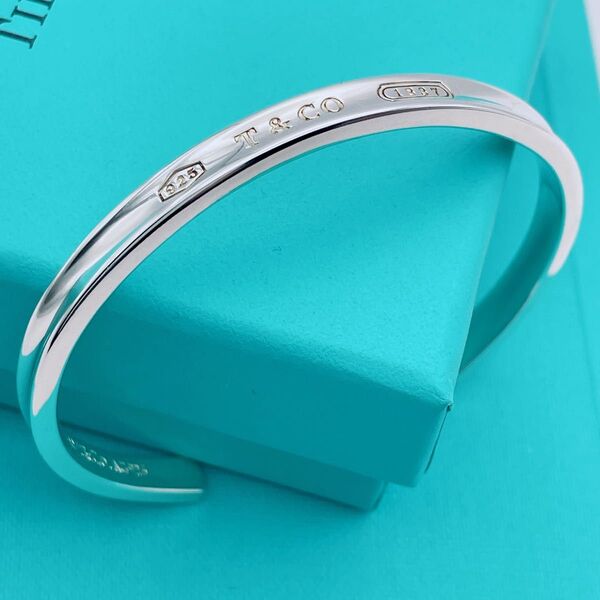 Tiffany & Co. バングル ブレスレット カフ ナロー シルバー925 ☆Yahoo!フリマ出品☆