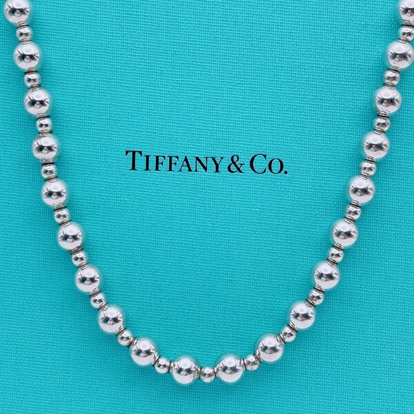 Tiffany & Co. ネックレス ボール チェーン シルバー ハードウェア ☆Yahoo!フリマ出品☆