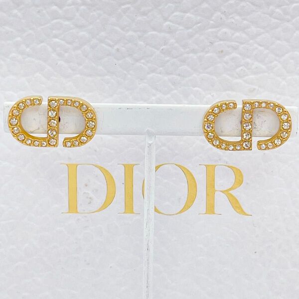 Christian Dior ピアス プチ ストーン Petit ゴールド ☆Yahoo!フリマ出品☆